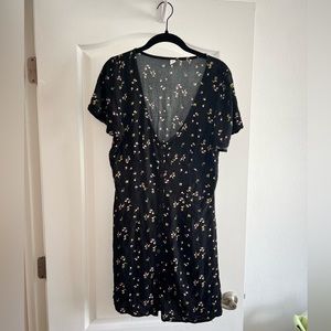 BP Floral Button Dress SZ S